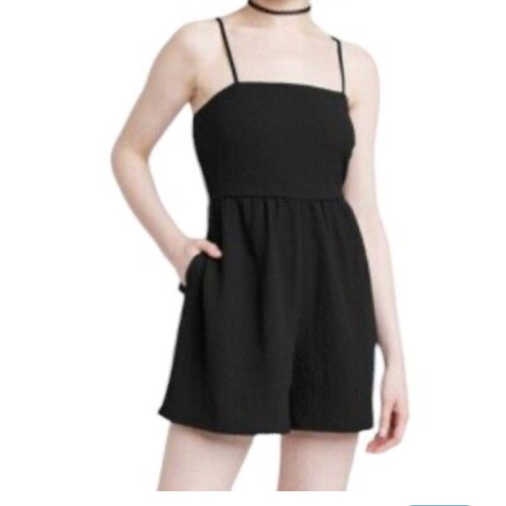 Black Playsuit Romper